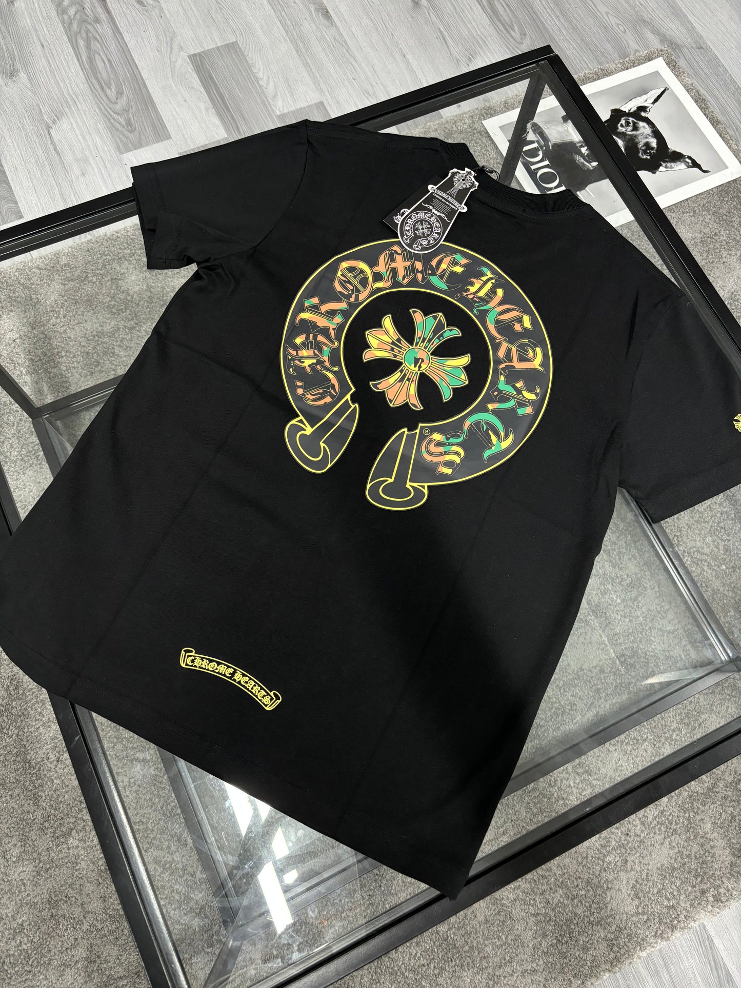 Chrome Hearts Horseshoe Logo T Shirt