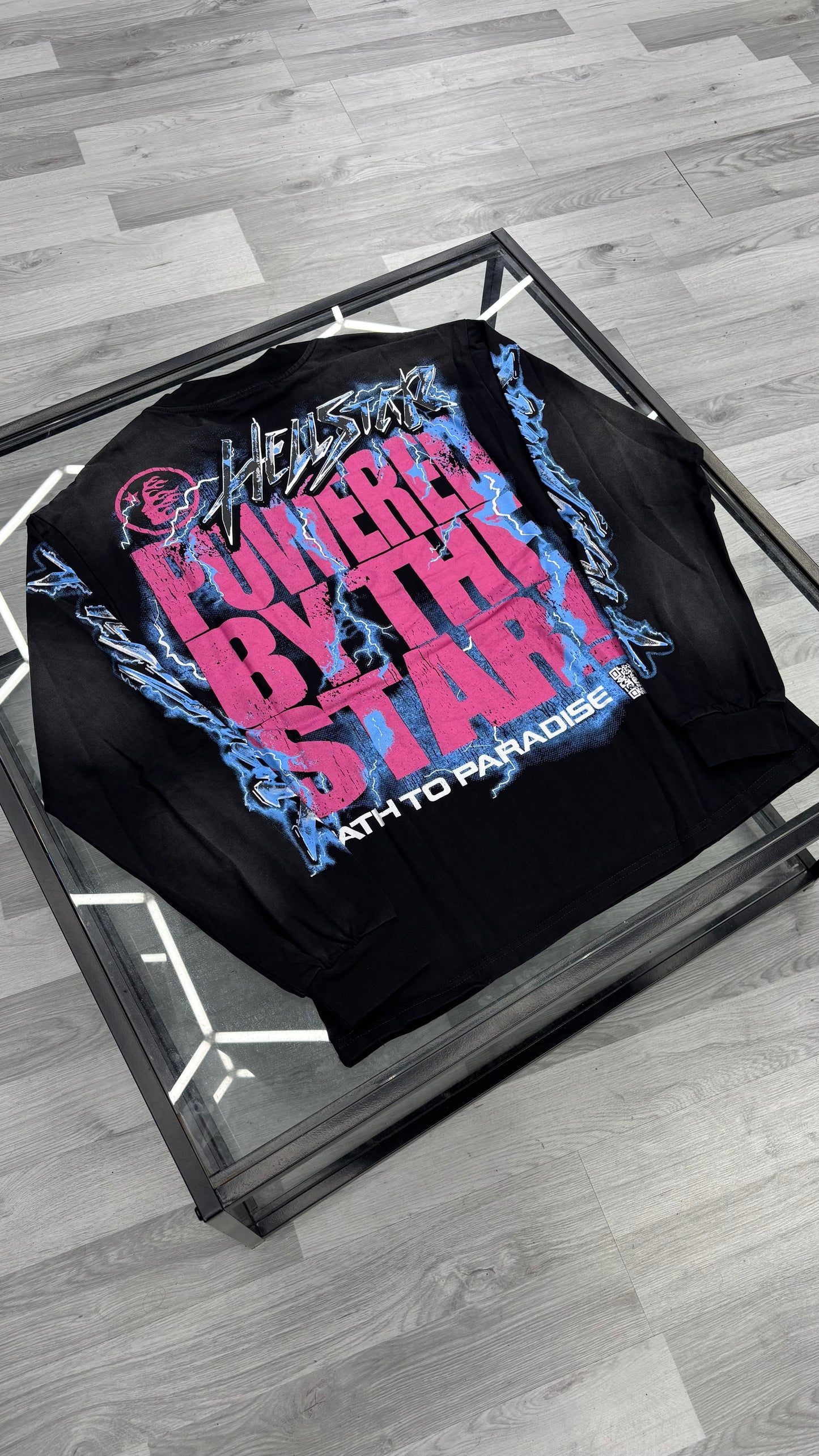 Hellstar Long Sleeve Black Blue Pink