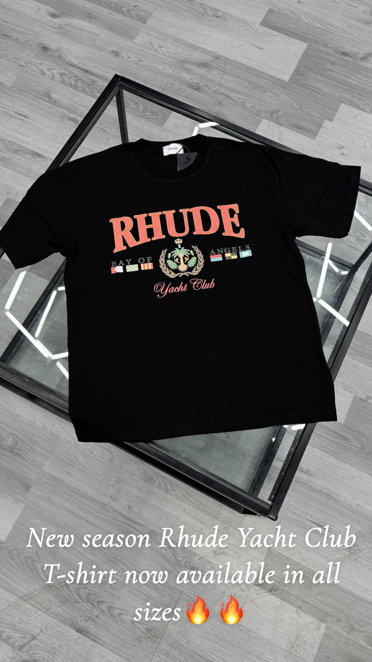 New season Rhude Yacht Club Tshirt