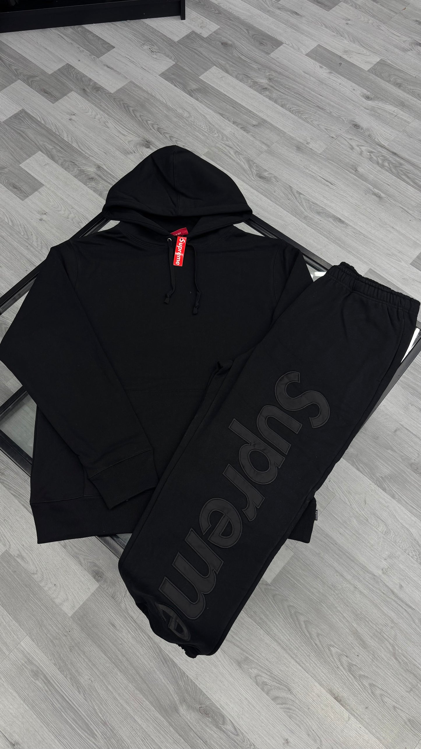 Supreme Tracksuit Jet Black