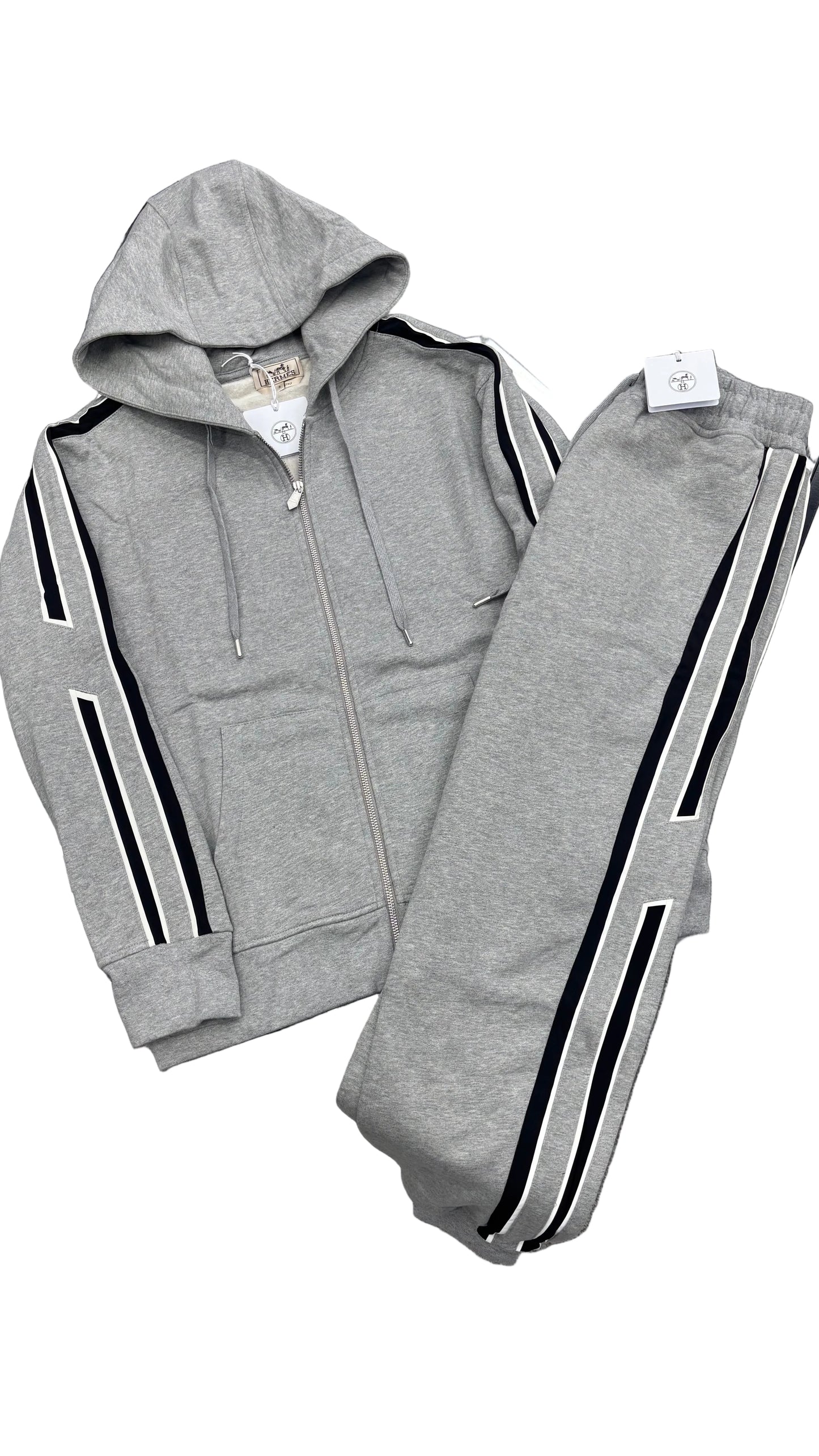 Hermes Runner Tracksuit Grey