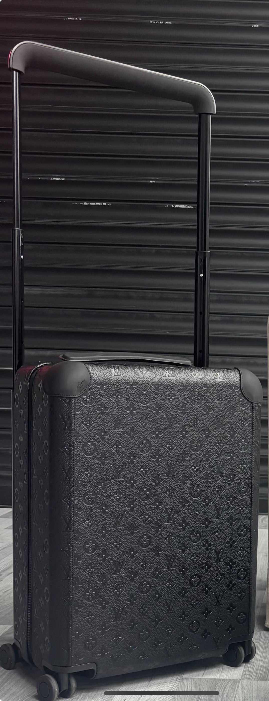 LV Dark Monogram Suitcase 50