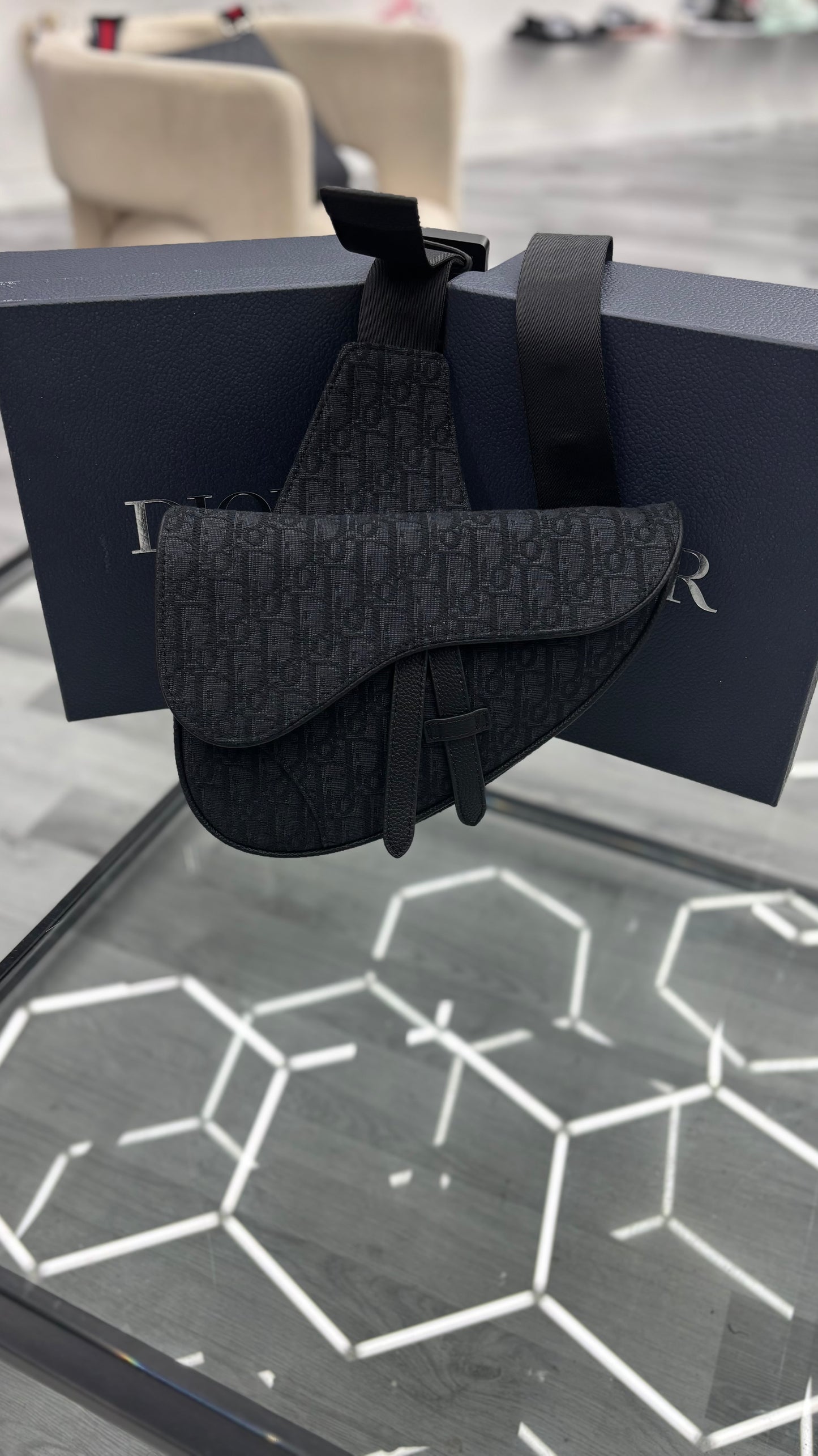 Dior Saddle Bag Black