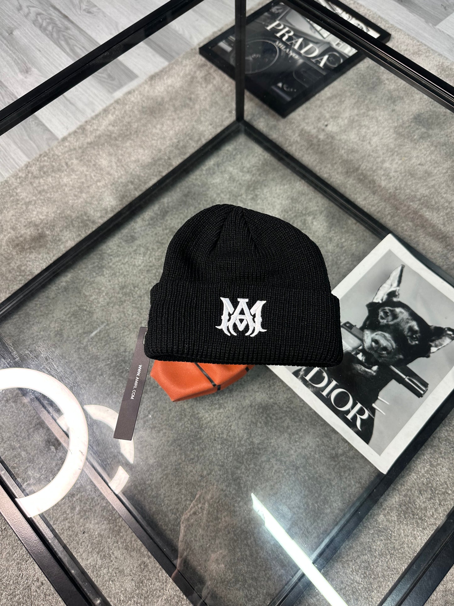 Amiri MA Logo Beanie