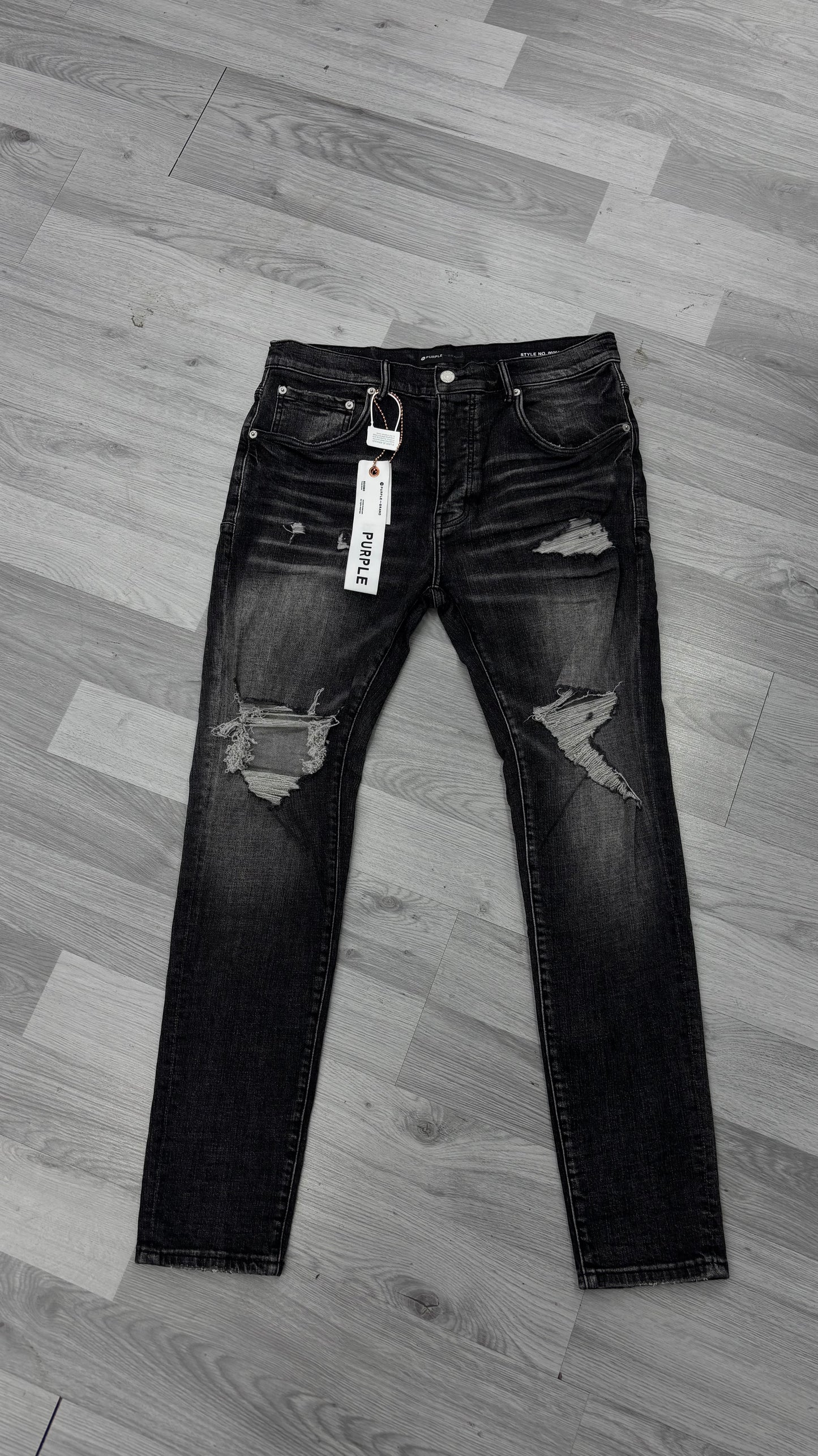 Purple Brand Jeans Washed Grey