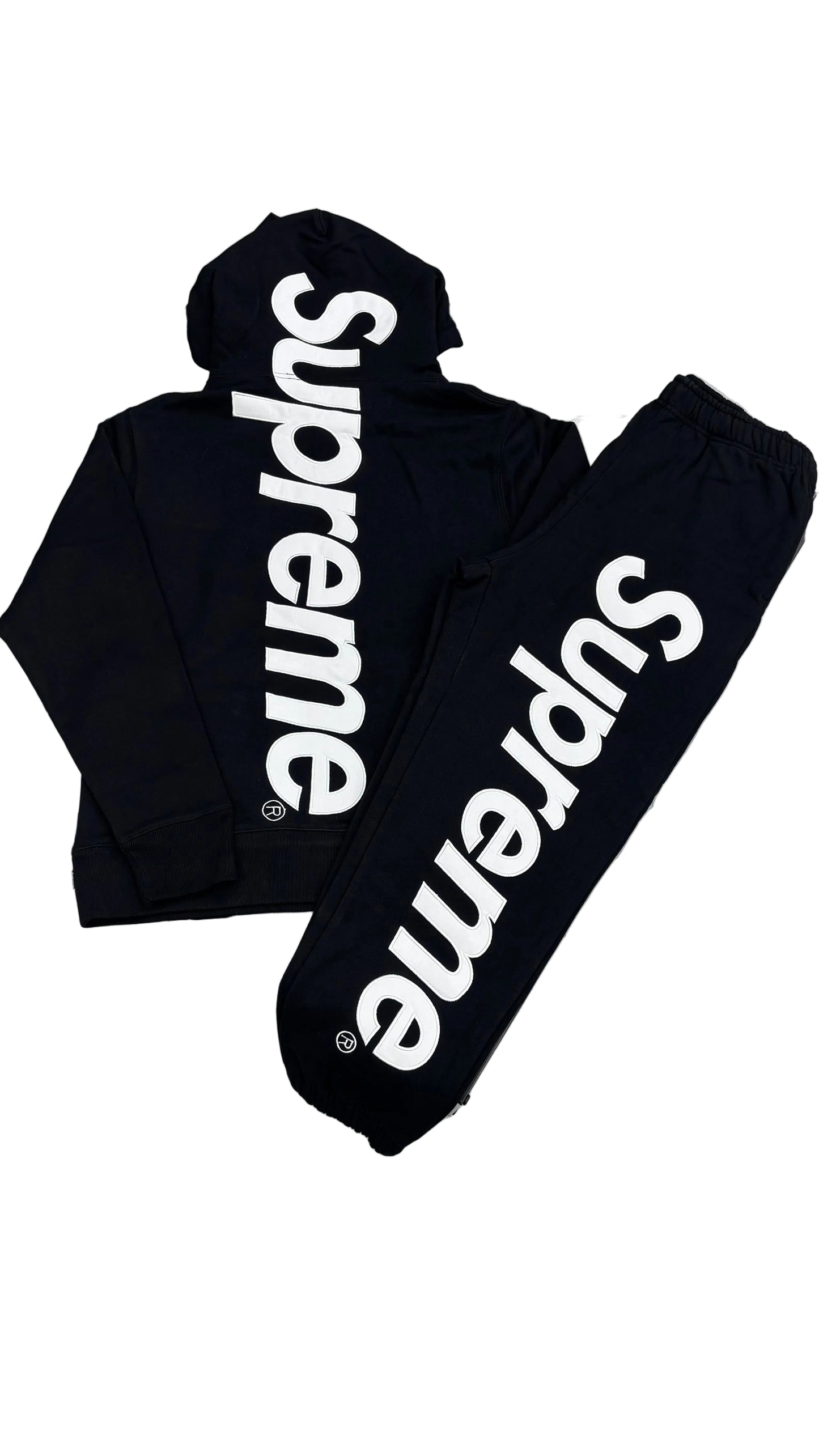 Supreme Tracksuit Black/White