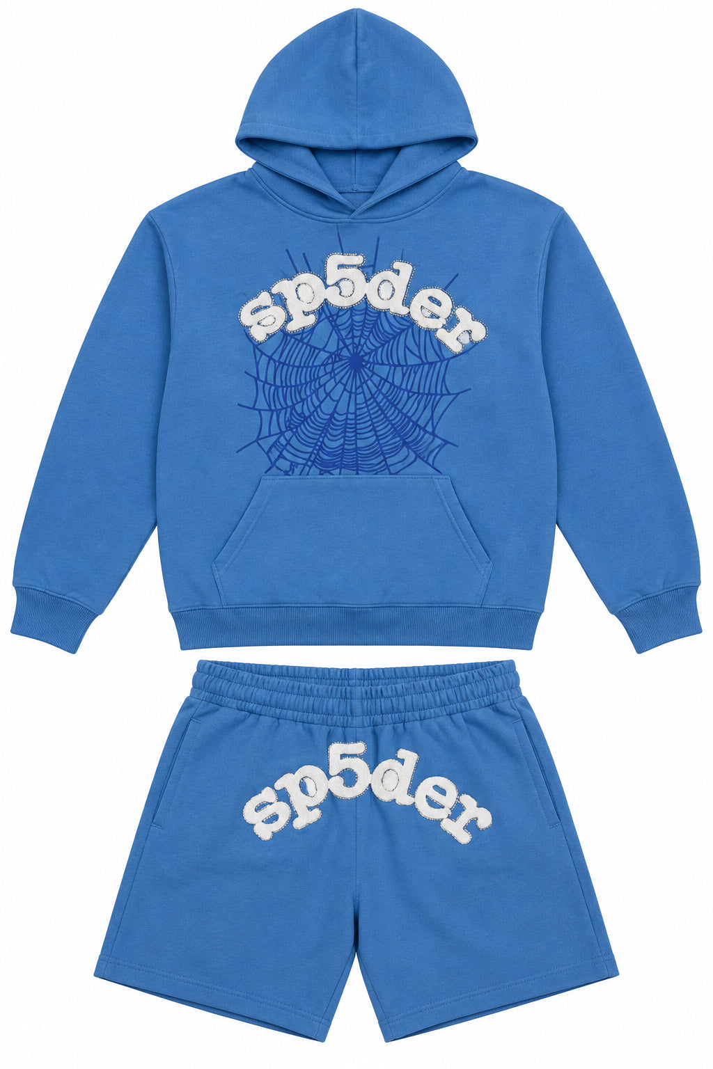 Spider hoodie and shorts set