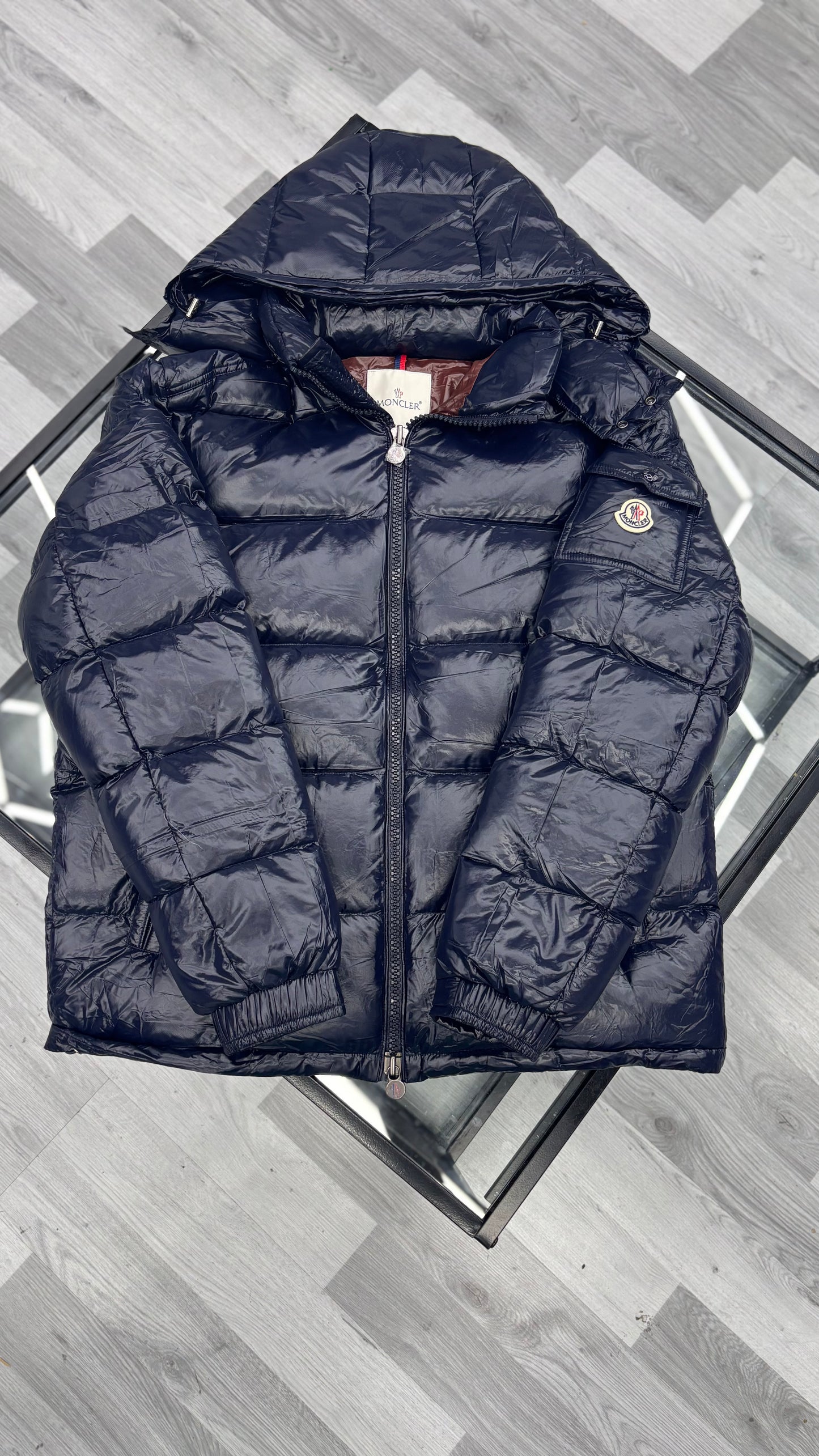 Navy Moncler Maya Jacket