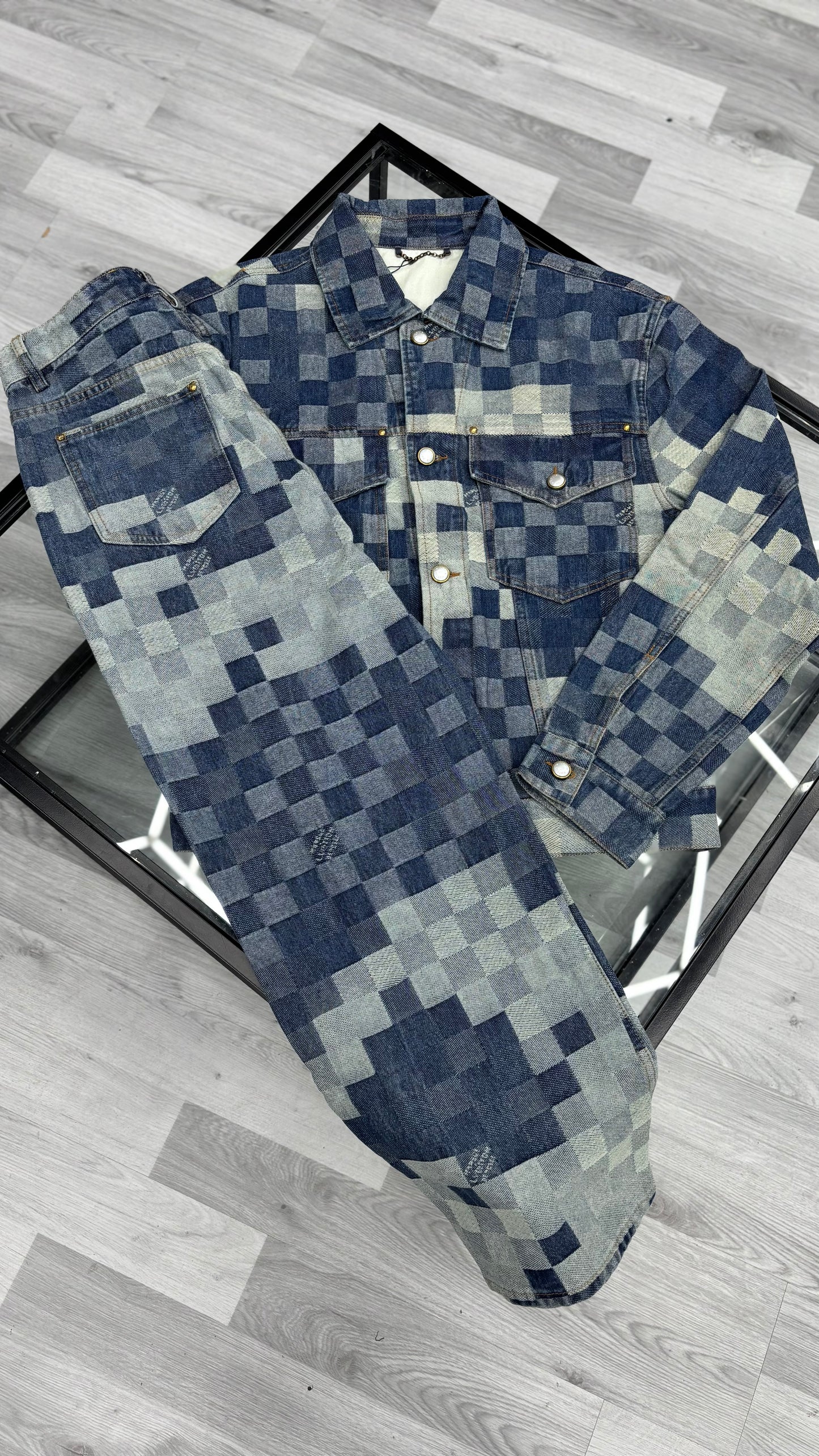 Louis Vuitton Damier Classic Denim Jacket