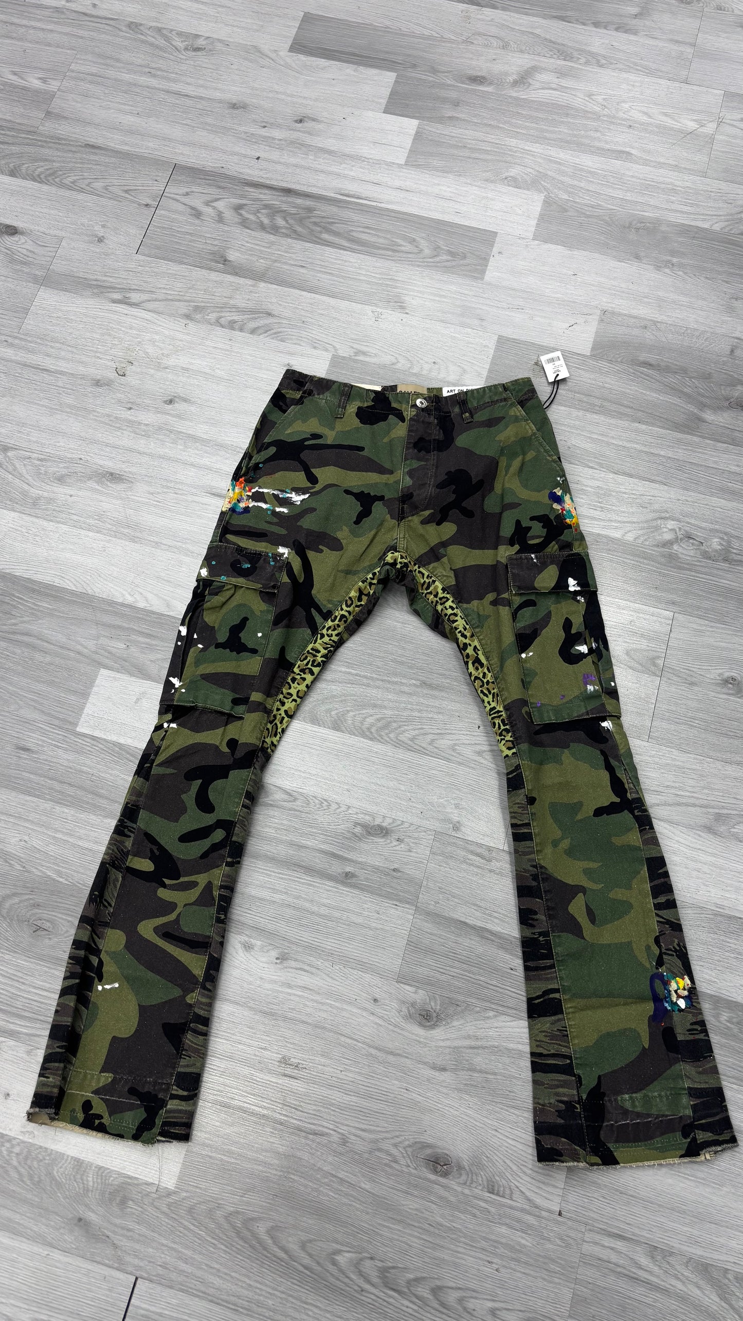 Gallery Dept Camo Flared Jeans
