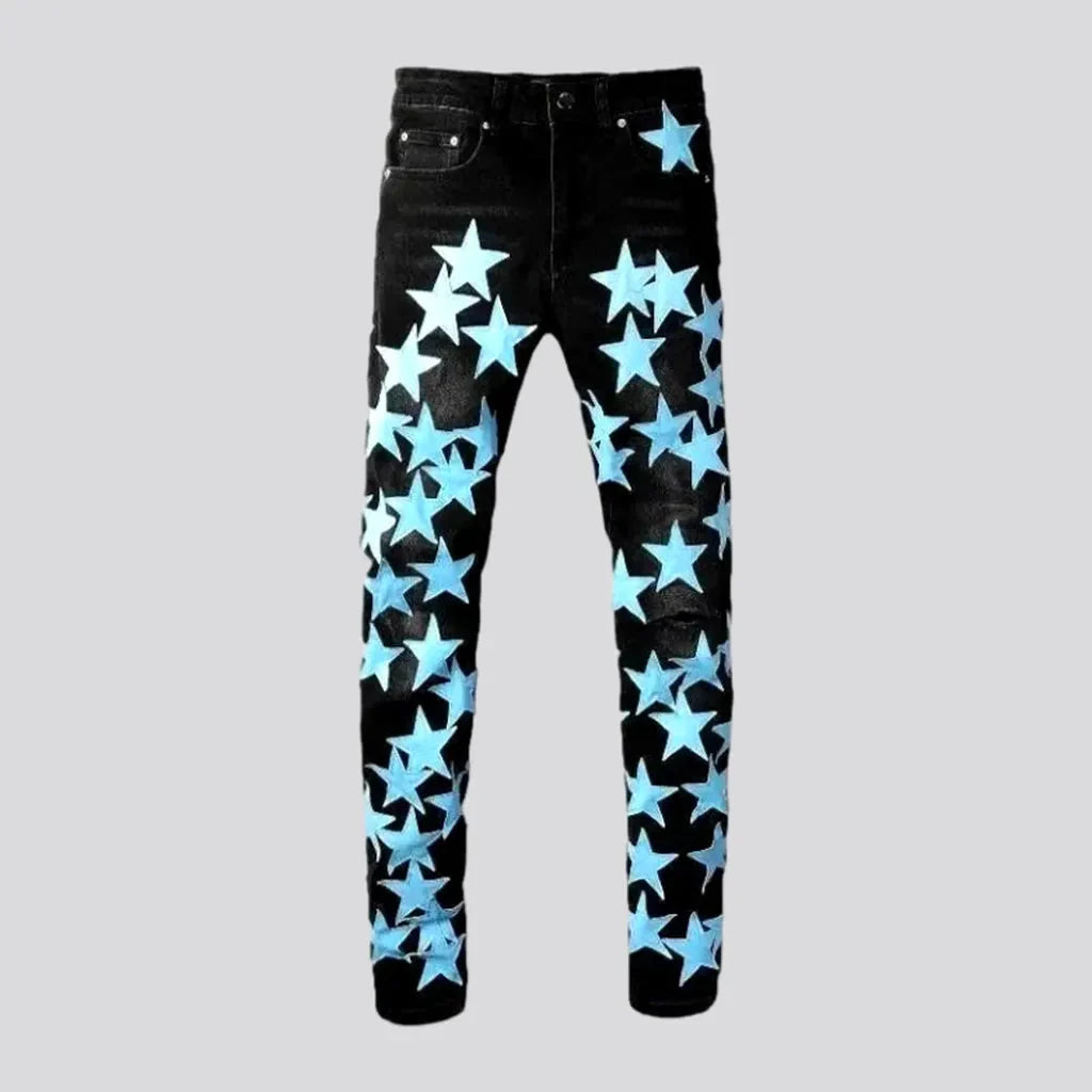 Amiri Staggered Star Jeans