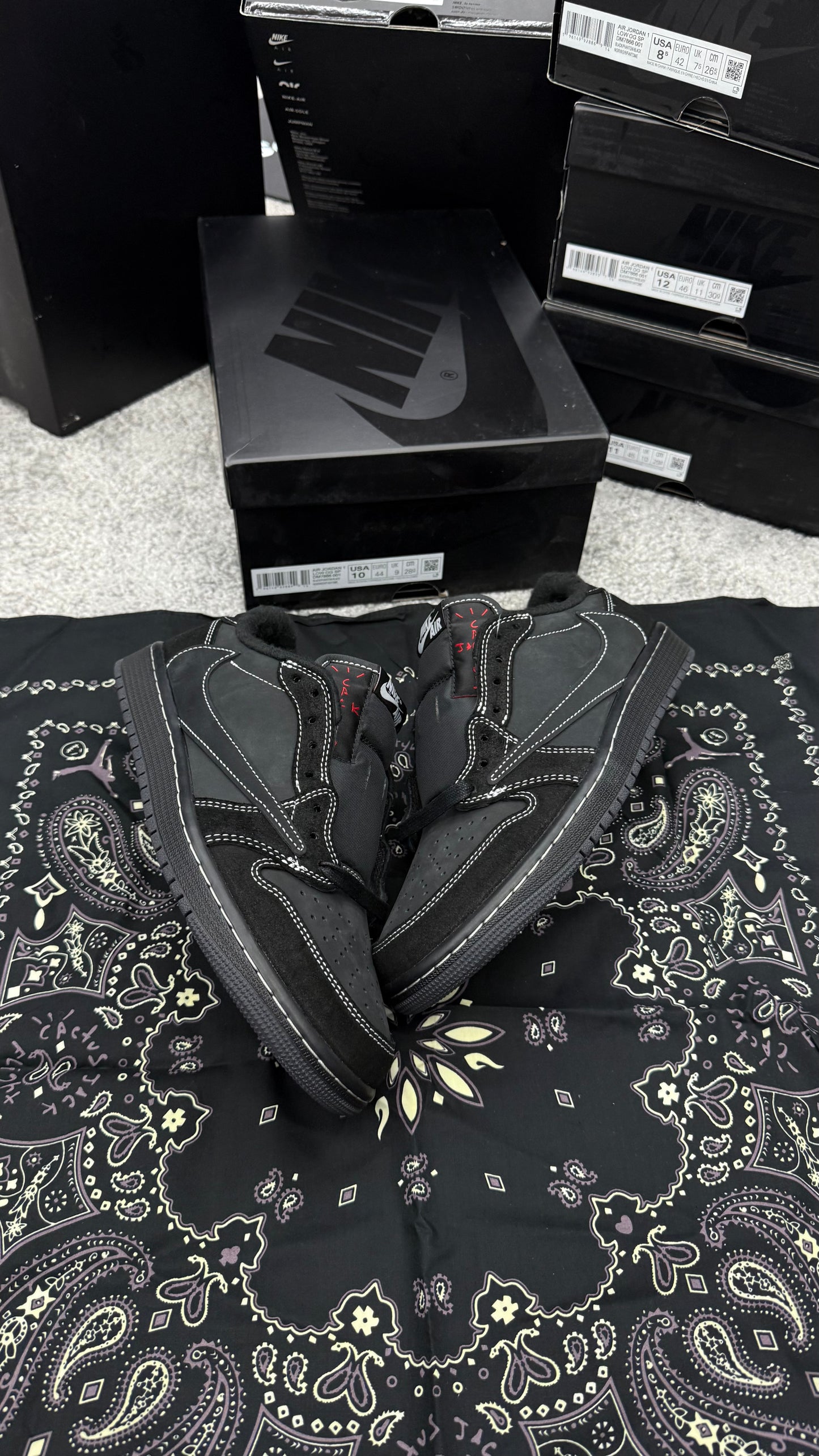 Travis Scott’s Jordan 1’s