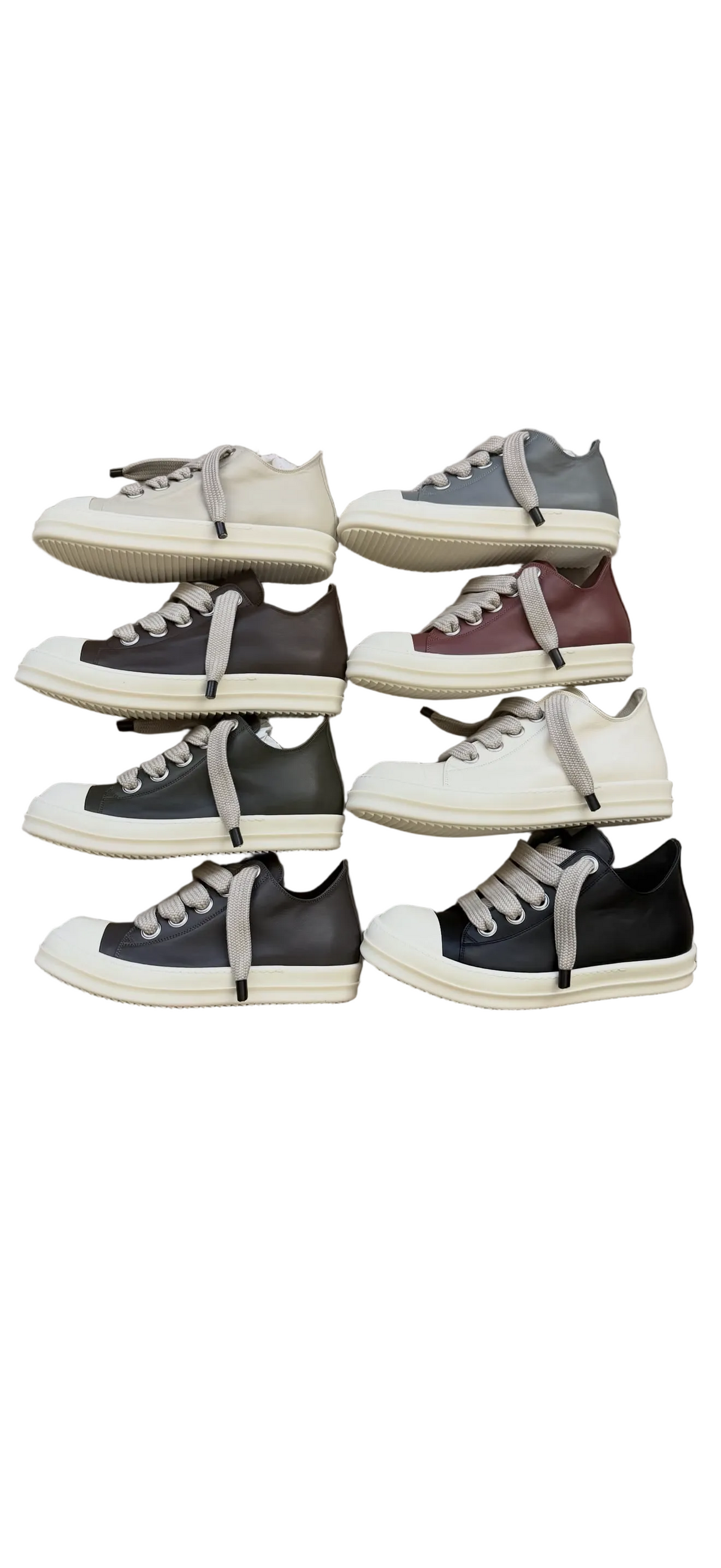 Rick Owen trainers all colourways