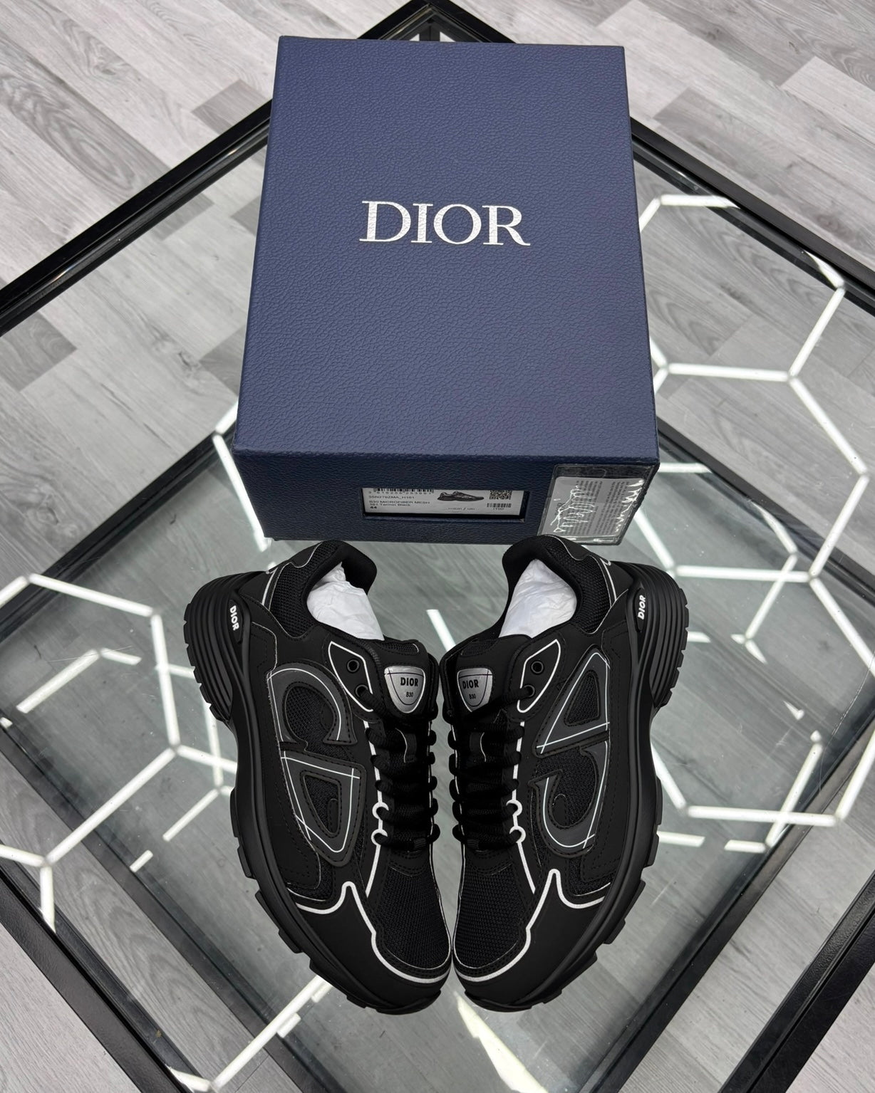 Dior B30 Triple Black Sneaker