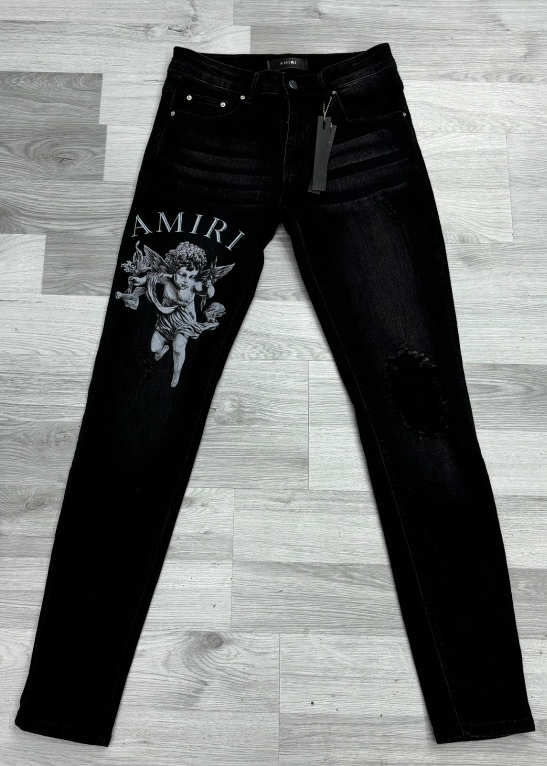 Amiri Cherub Black Jeans