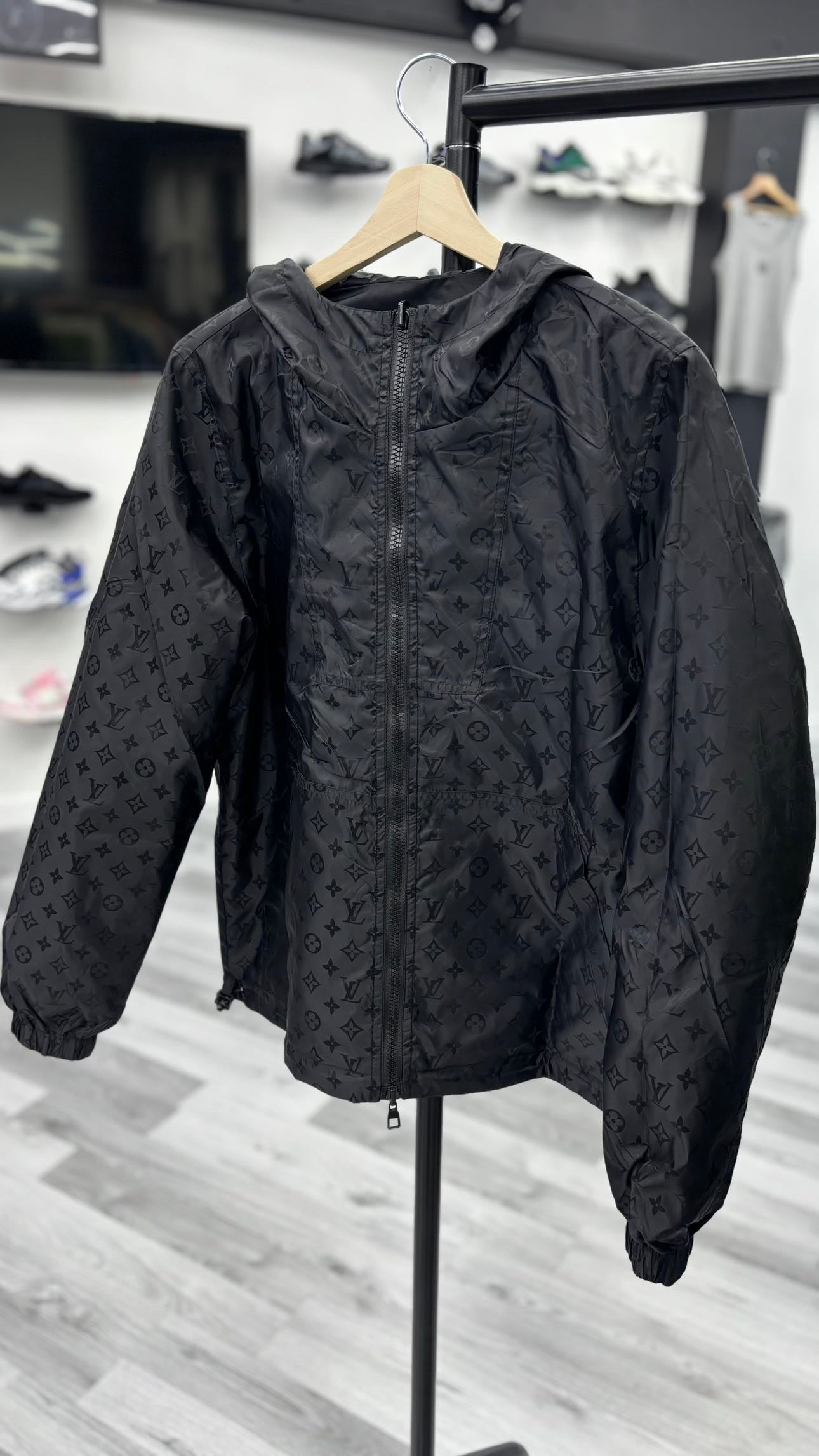 Louis Vuitton Monogram Reversible Black Jacket