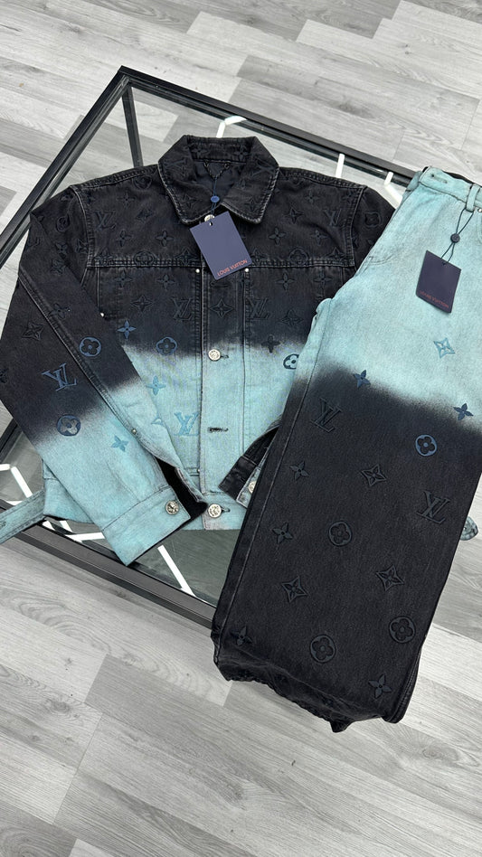 Louis Vuitton Embroidered Denim Blouson