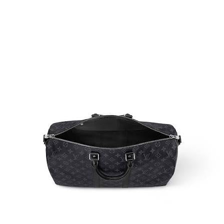Lv Duffle 50 Monogram Black