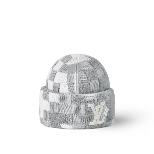 Louis Vuitton Crush Damoflage Pearls Beanie