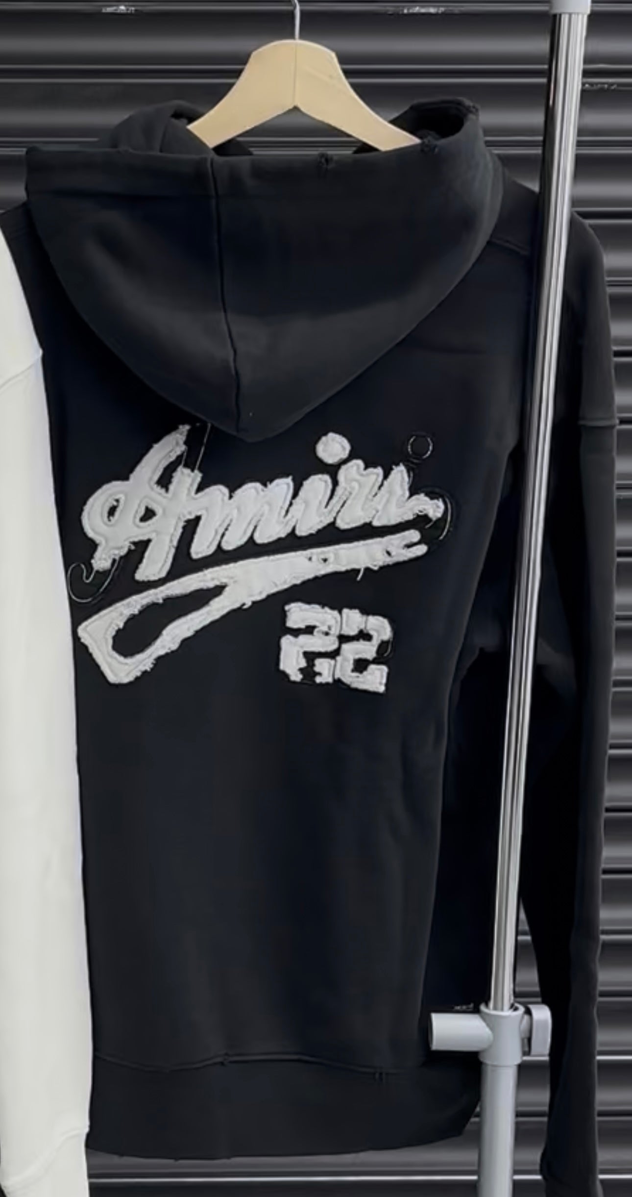 Amiri 22 Distressed Hoodie