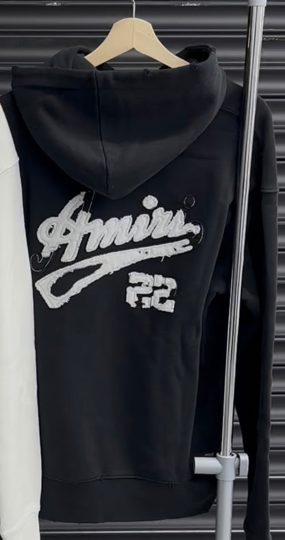 Amiri 22 Distressed Hoodie