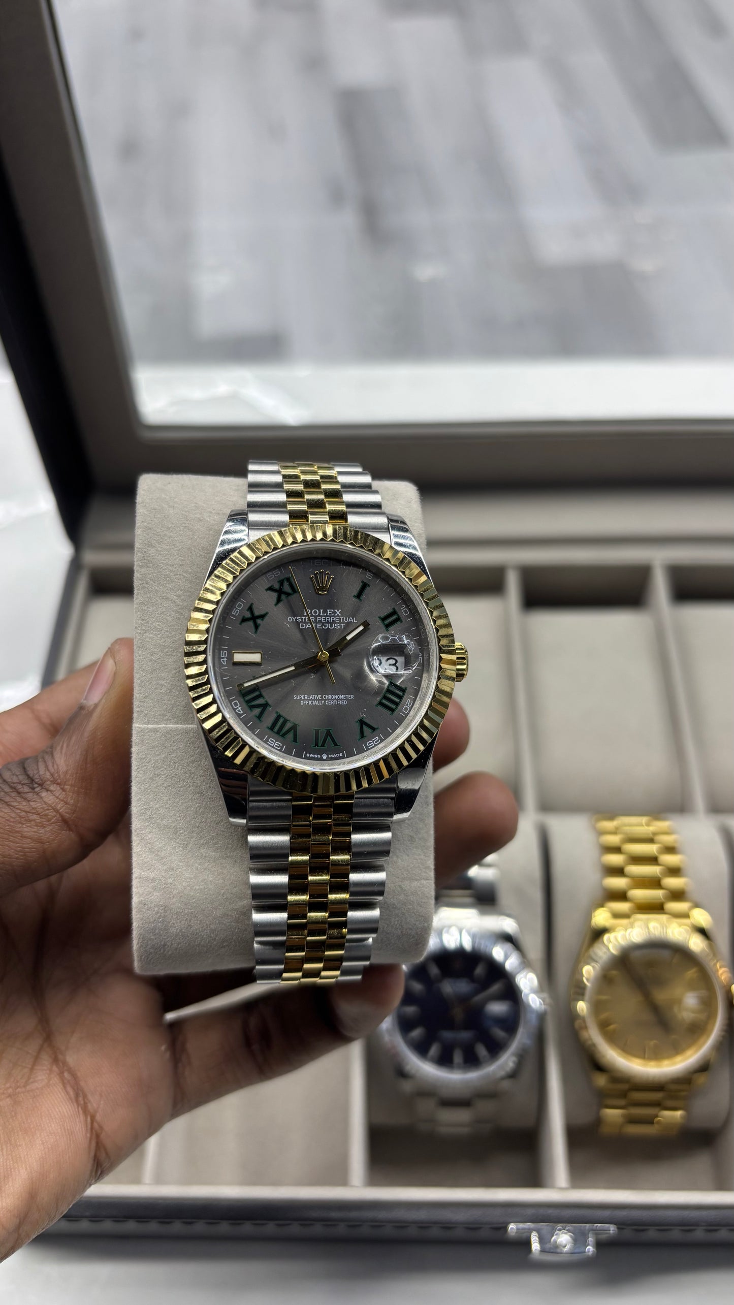 Rolex Wimbledon Two-Tone