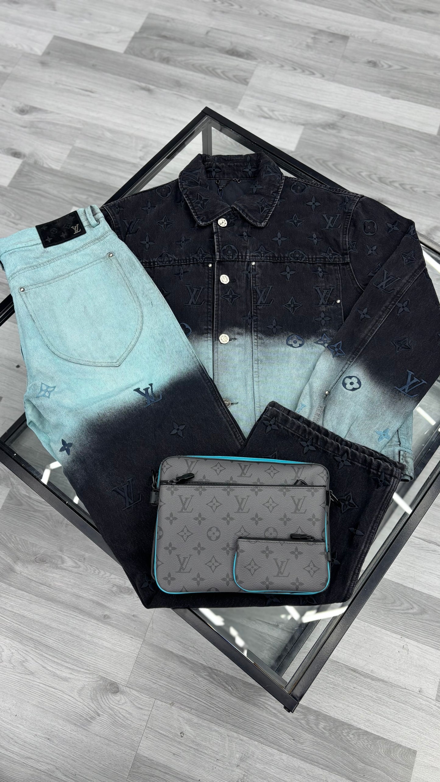 Louis Vuitton Denim Jean Sets