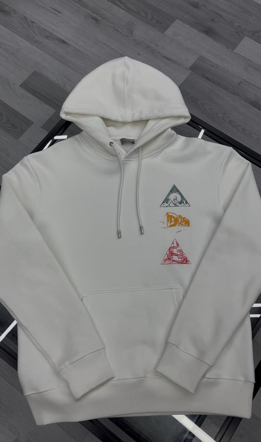 Dior Star Hoodie white