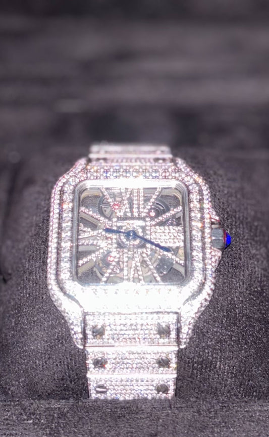 Cartier Santos Skeleton (Bussdown)