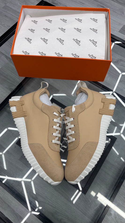 Camel Hermes Bouncer Trainers