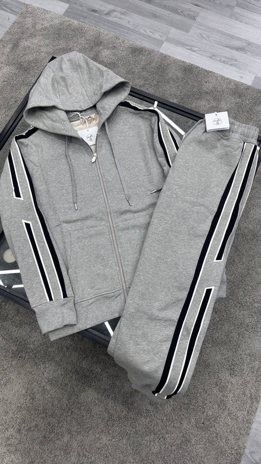Hermes Runner Tracksuit Grey