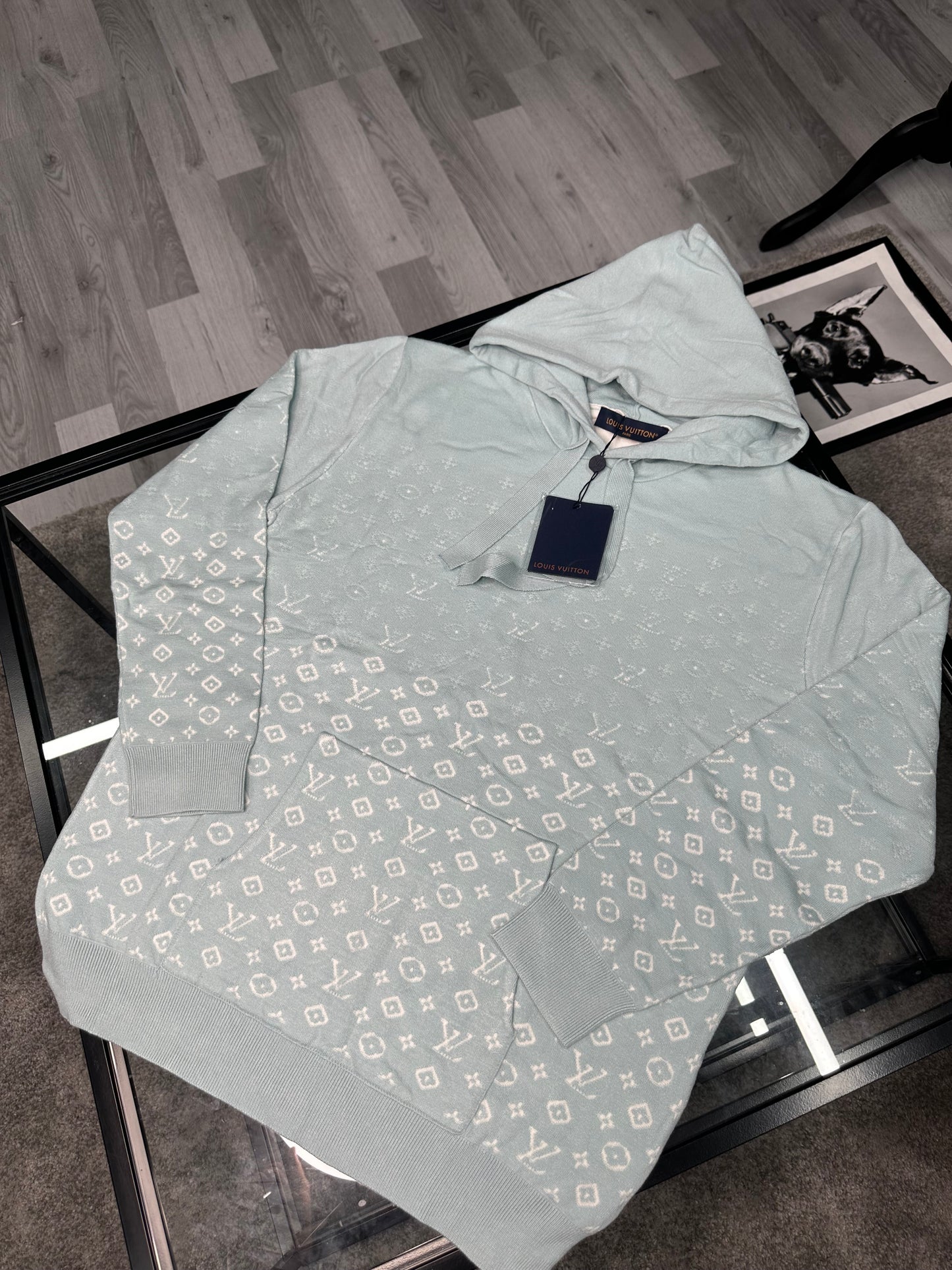 Louis Vuitton Grey Monogram Hoodie