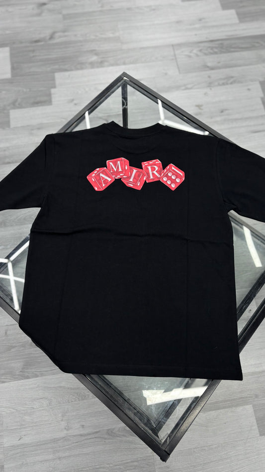 Amiri Dice Black Tee