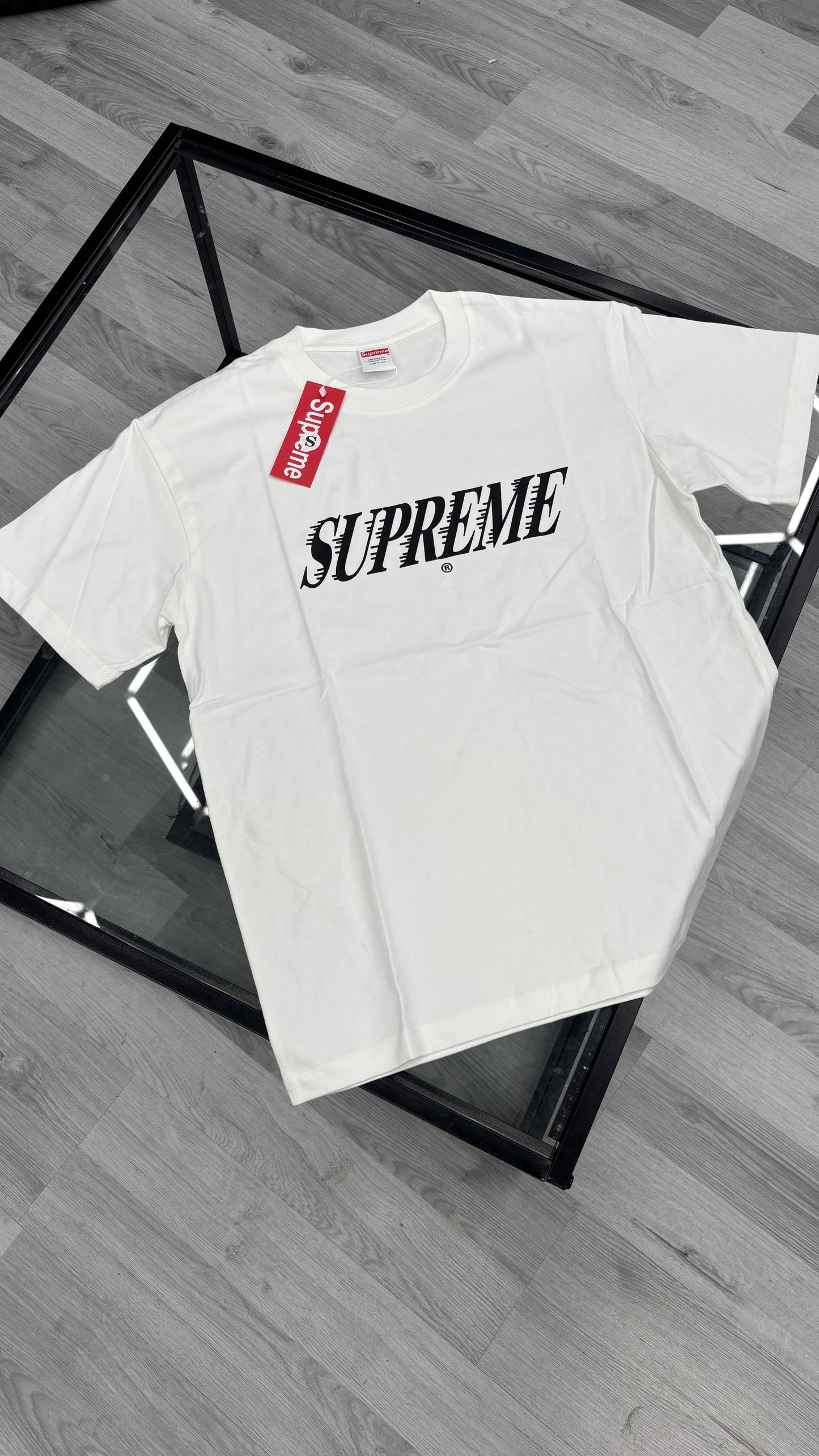 Supreme T-shirt Black/White