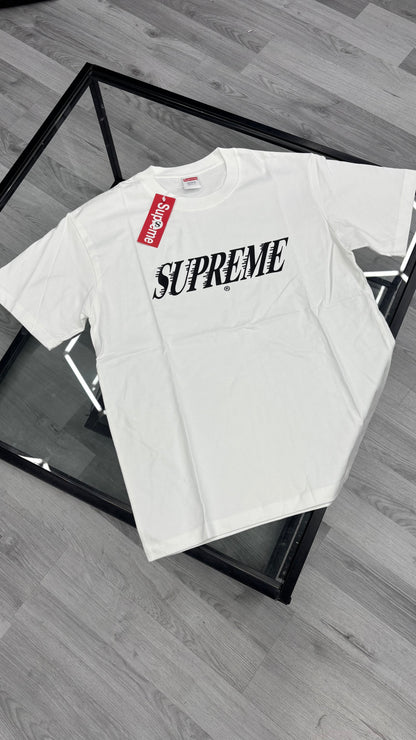 Supreme T-shirt Black/White
