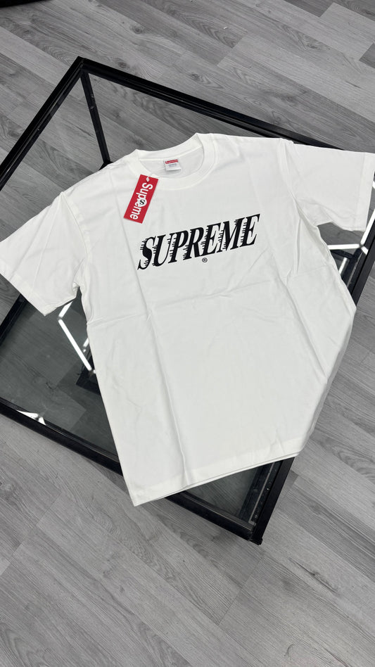 Supreme T-shirt Black/White