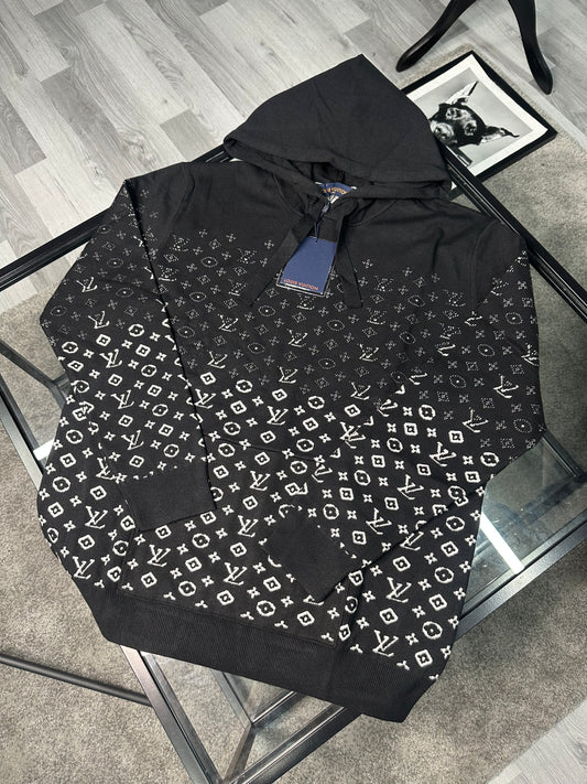Louis Vuitton Black Monogram Hoodie