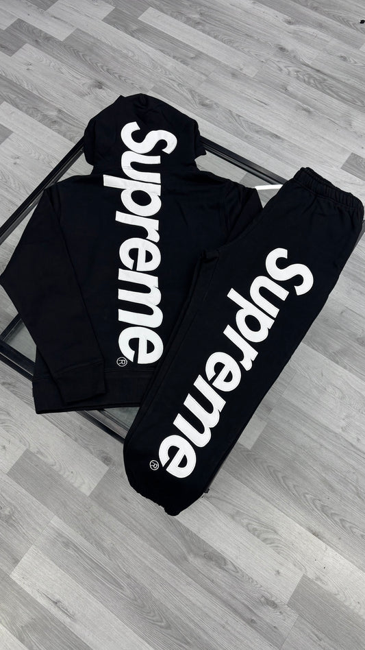 Supreme Tracksuit Black/White