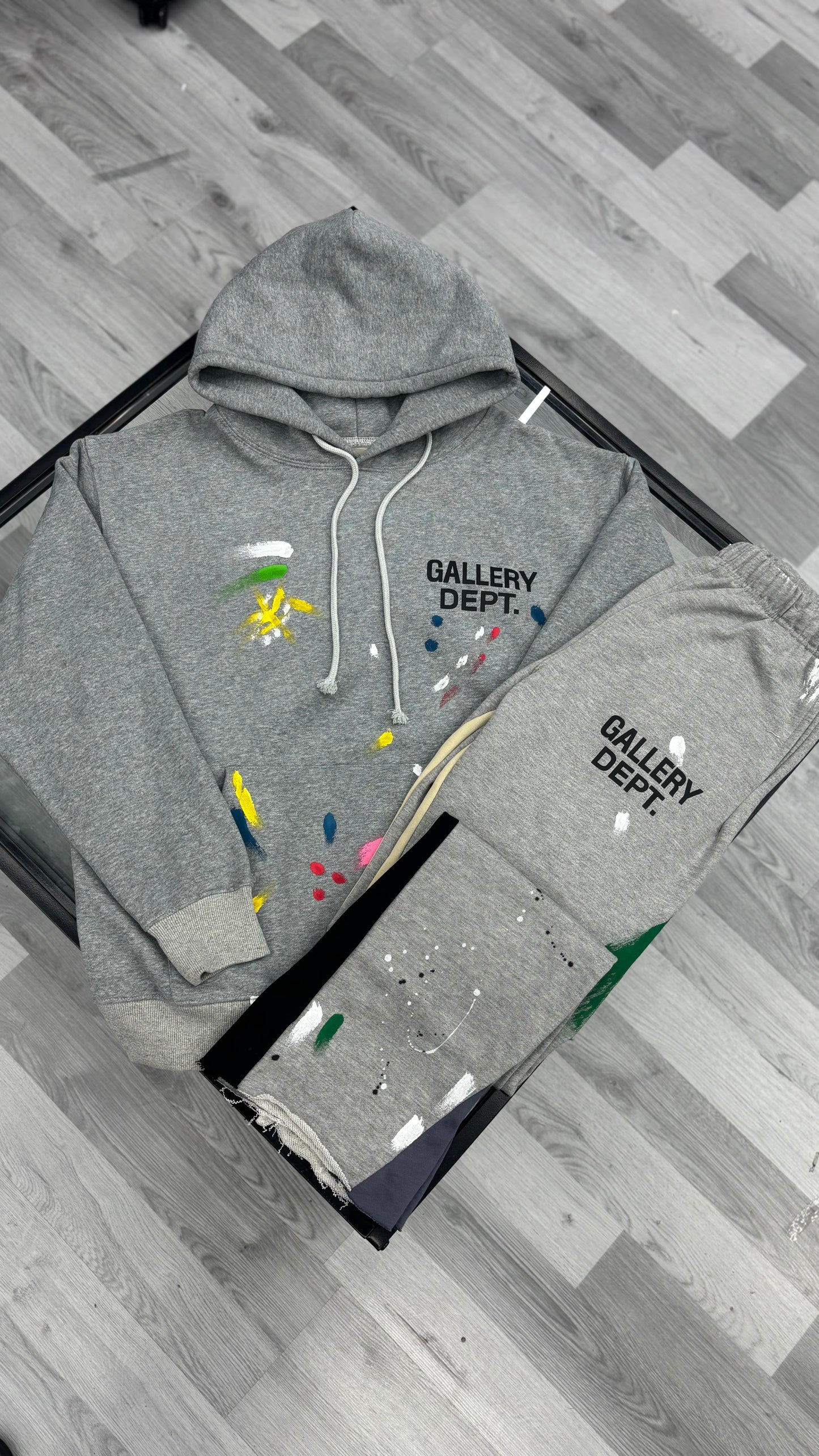 Gallery Dept Flated Paint Splatter Tracksuit