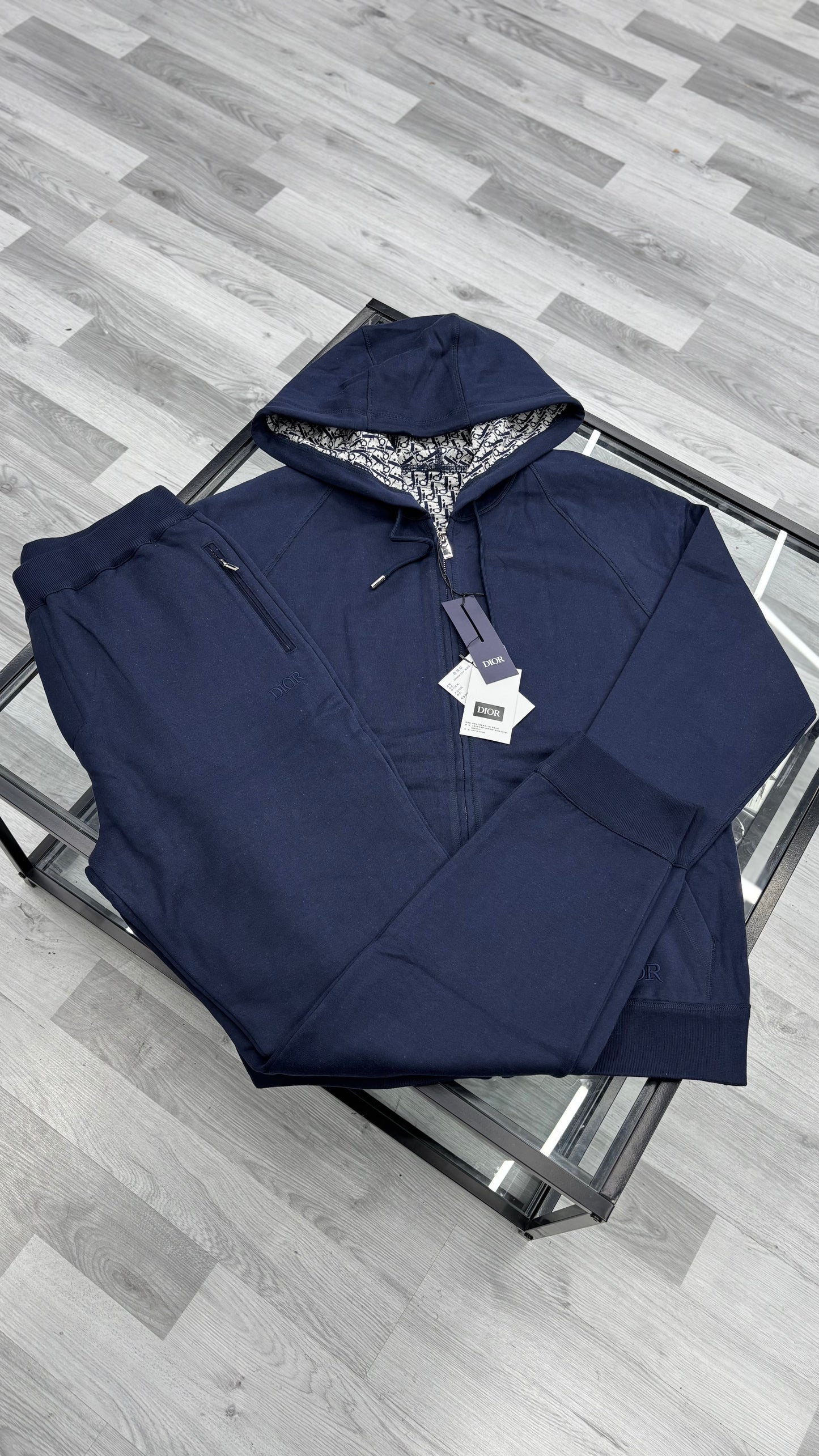 Dior Oblique Navy Tracksuit