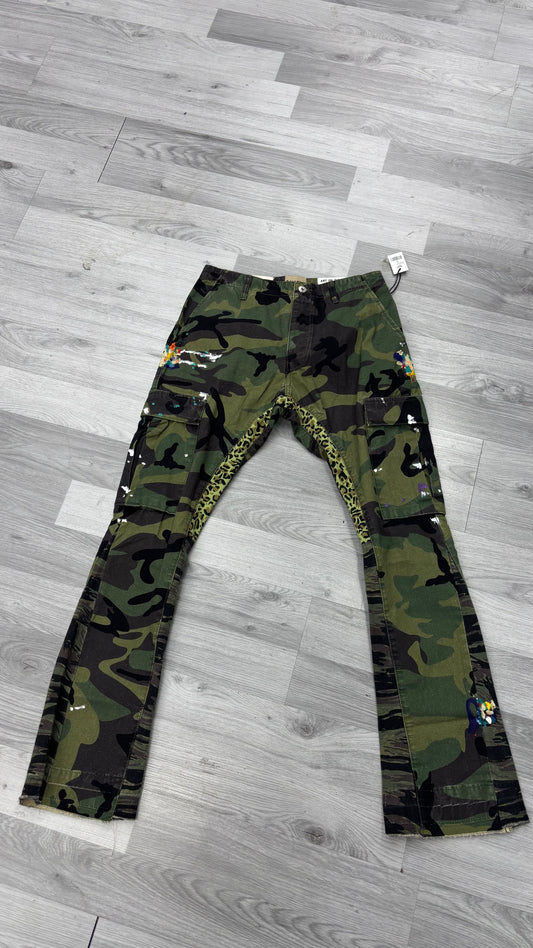 Gallery Dept Camo Flared Jeans