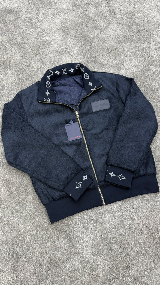 Lv Woolen Fleece Navy