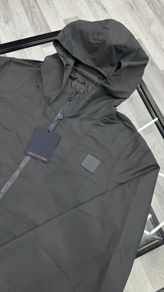 Louis Vuitton Damier Jacquard Reversible Nylon Windbreaker