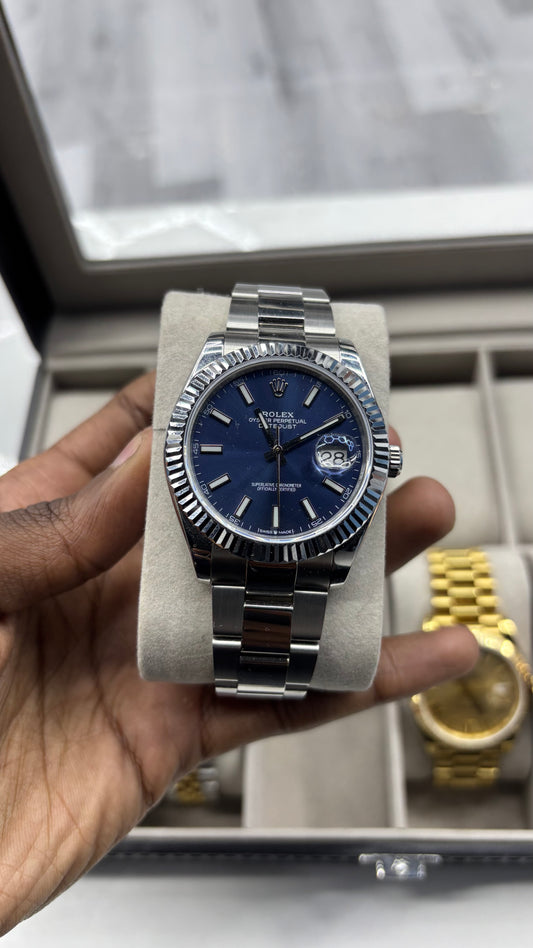 Azuro Dial Date-Just 41