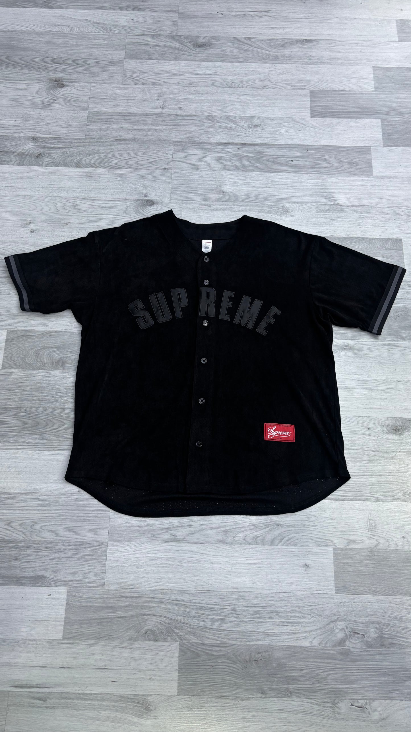 Supreme jersey black