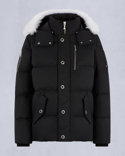 Moose Knuckles 3Q White Fur Jacket