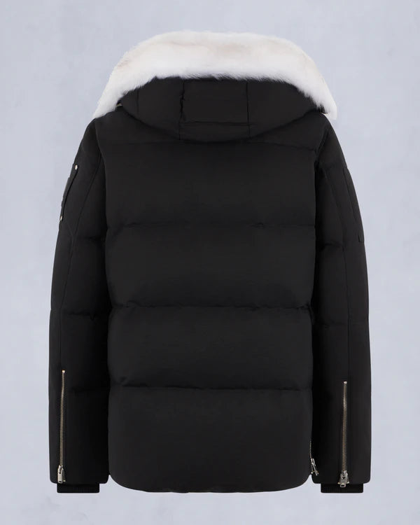 Moose Knuckles 3Q White Fur Jacket