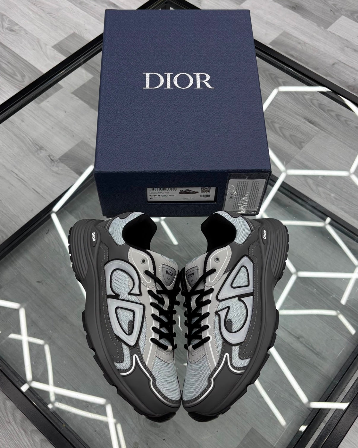 Dior B30 Grey Anthracite Sneaker