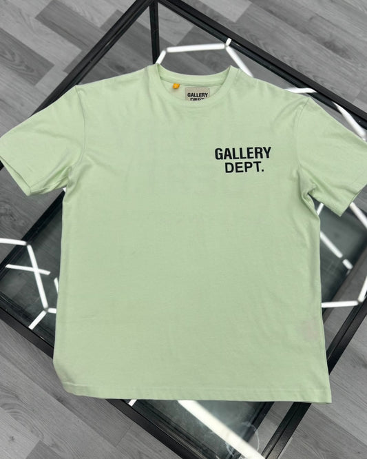 Gallery Dept. Green Logo T Shirt