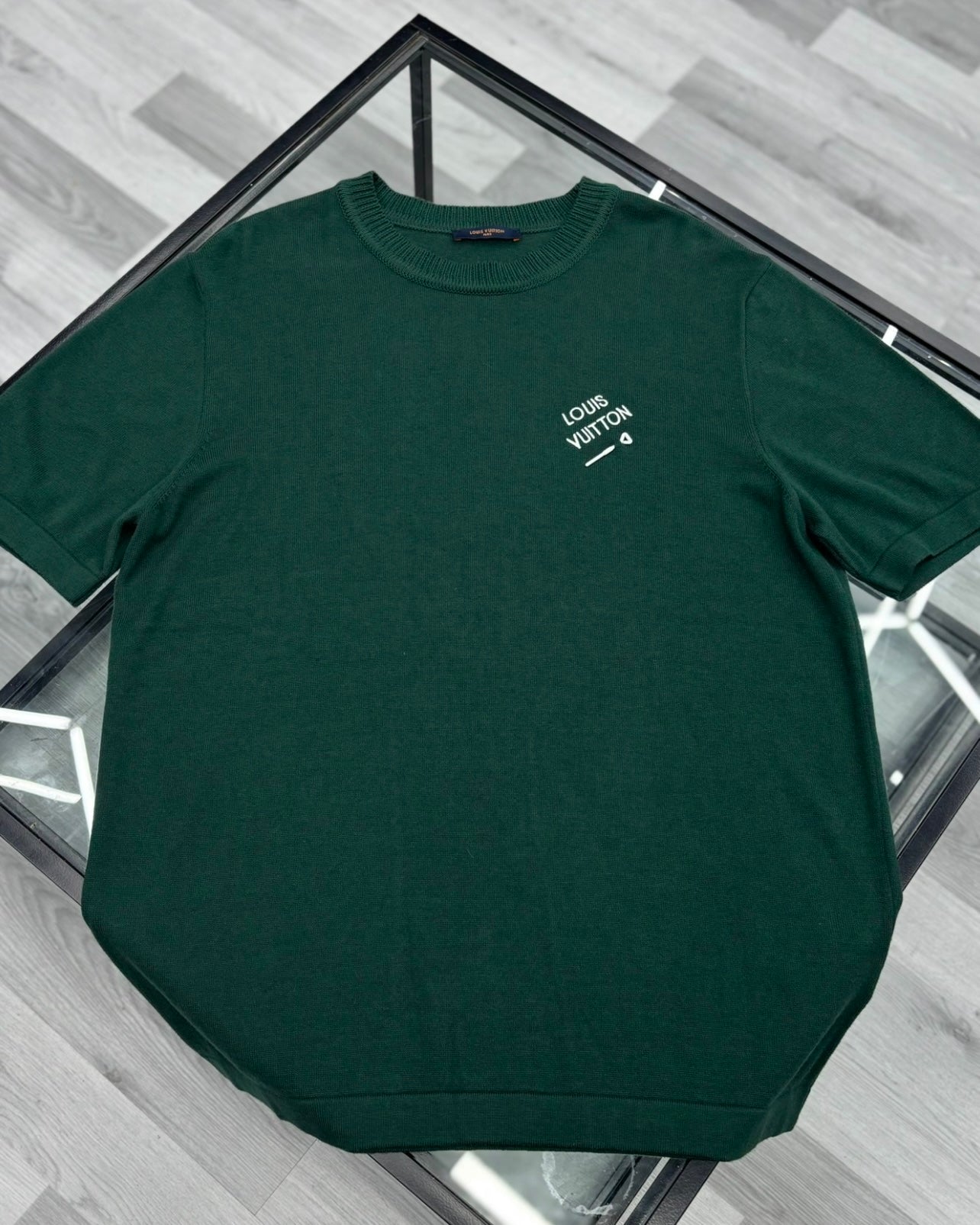 Louis Vuitton Green Signature T Shirt